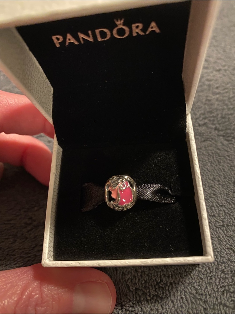 Pandora Disney sleeping beauty fairies charm - retired